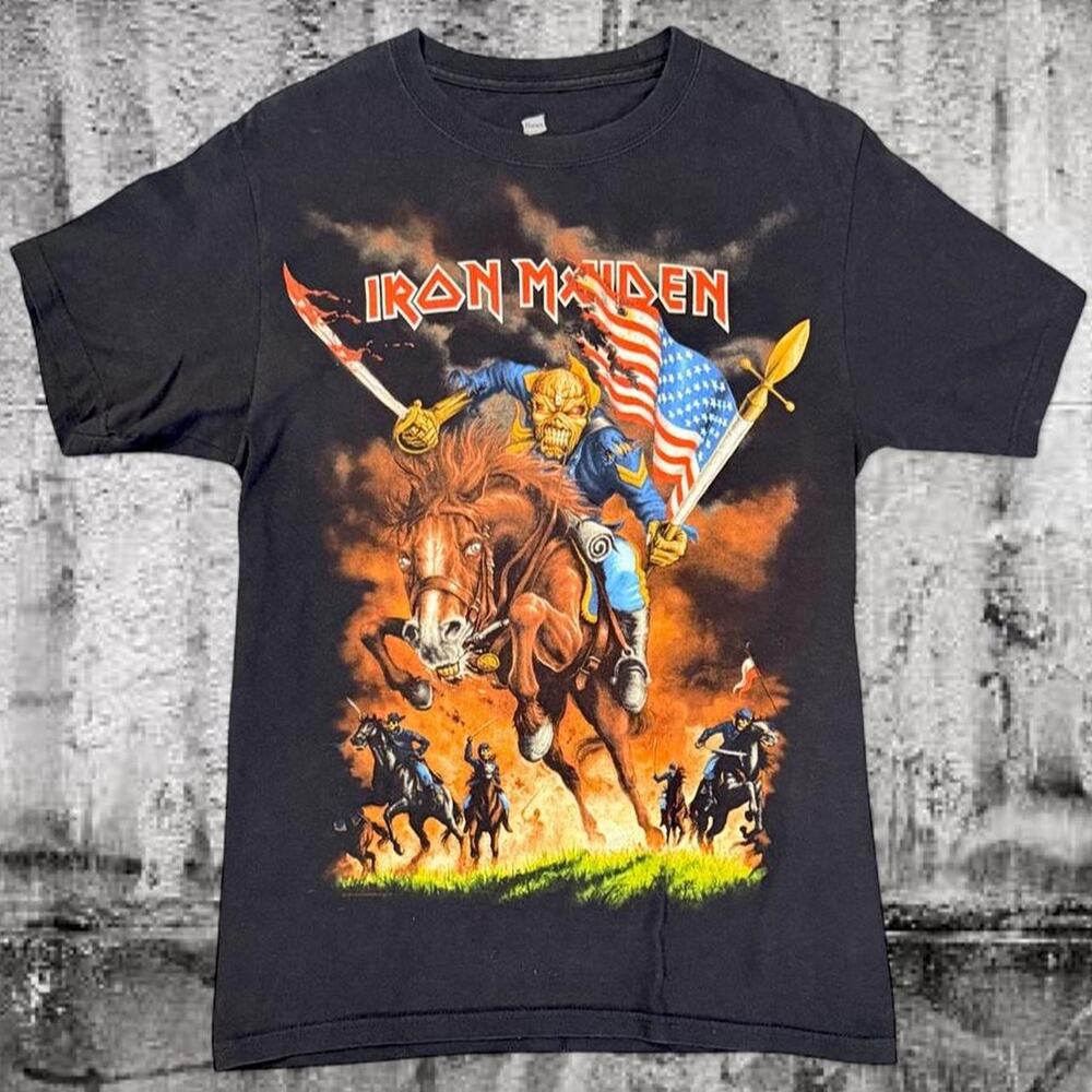 Iron Maiden Maiden England North American Tour 2012 2-Sided Band T-Shirt Small